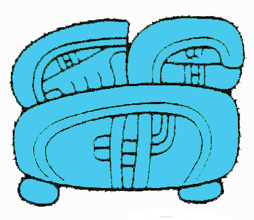 Le glyphe emblème de Yaxchilan