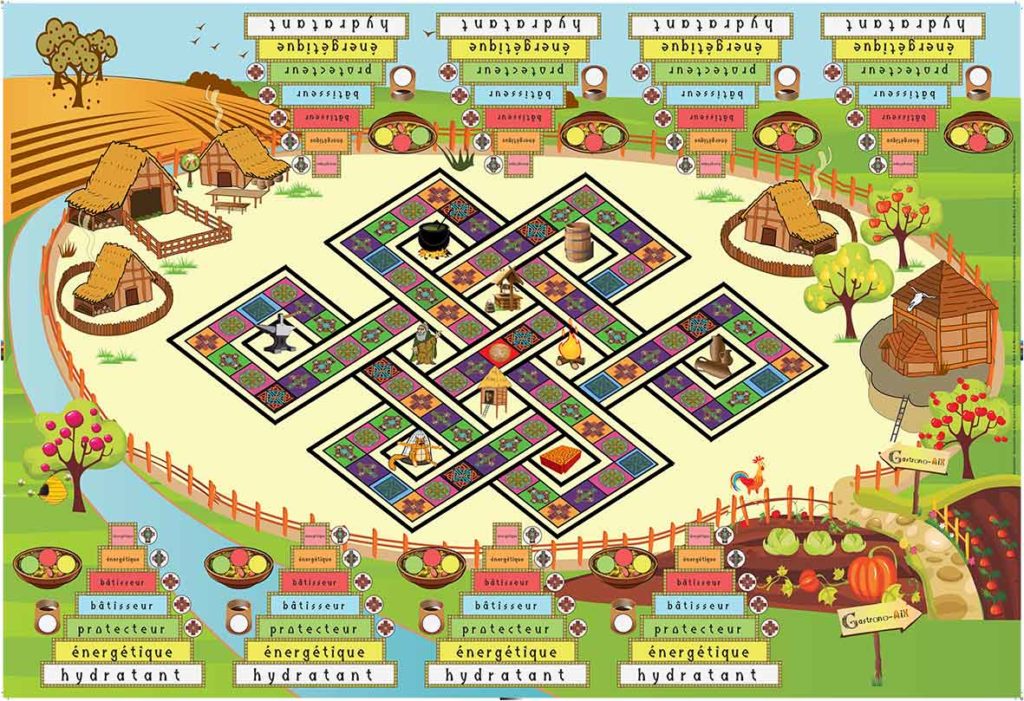 Gastrono-Mix - un jeu conçu pour la cité des sciences et la cité de la santé à Paris