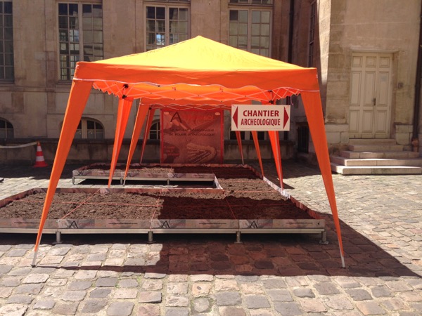 Journées Nationales de l'Archéologie Ville de Paris - Module de fouilles
