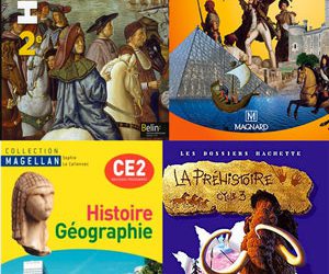 18 ans de préhistoire dans les manuels scolaires