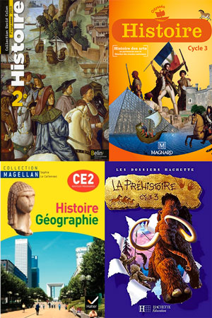18 ans de préhistoire dans les manuels scolaires